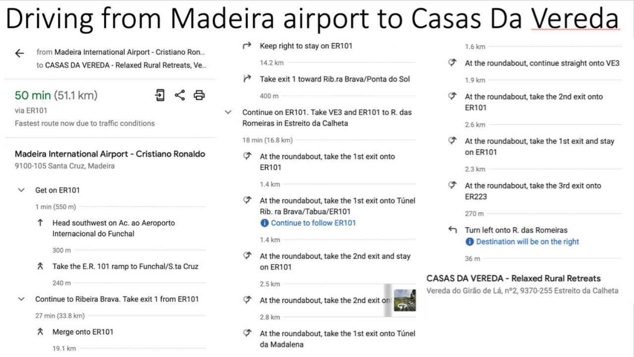 Casas Da Vereda Estreito Da Calheta Luaran gambar