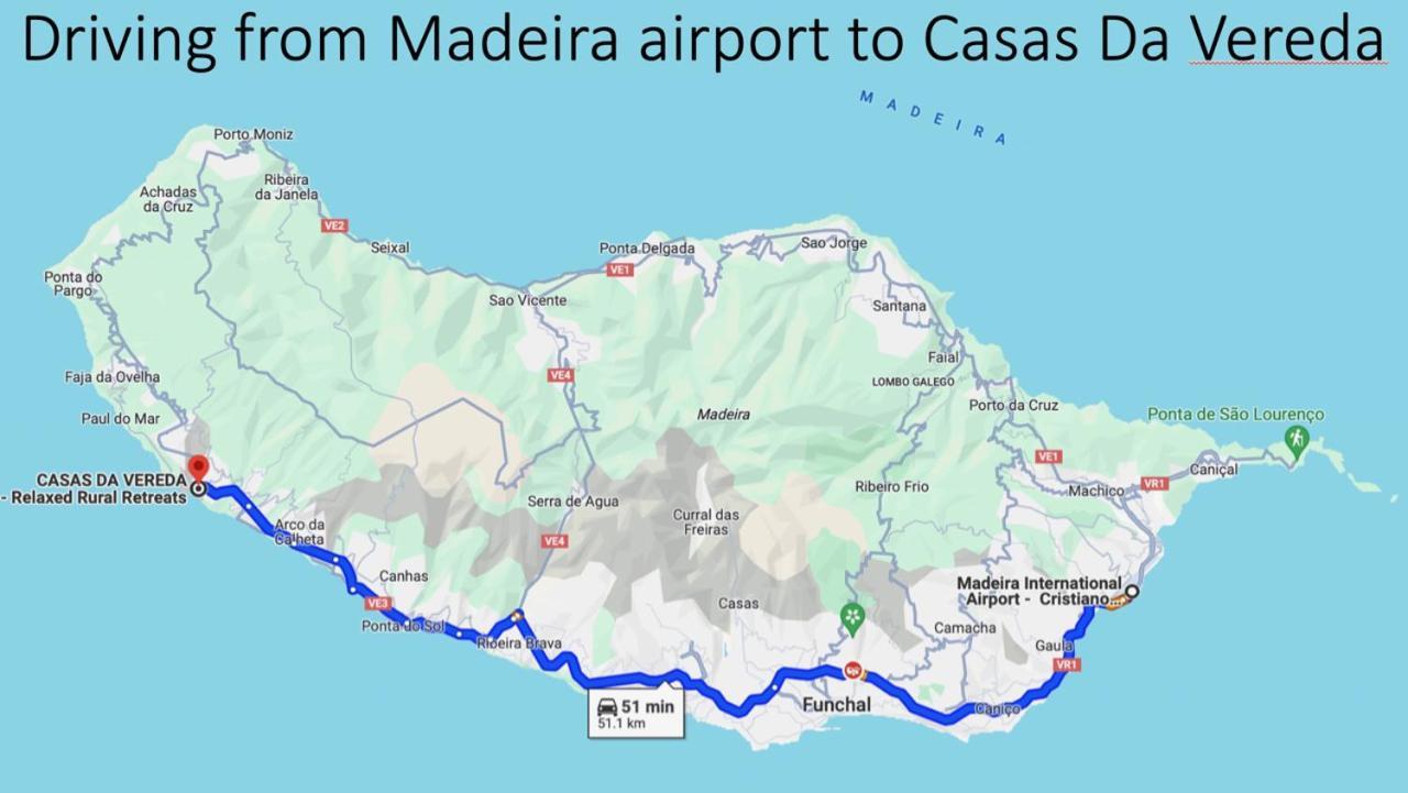 Casas Da Vereda Estreito Da Calheta Luaran gambar
